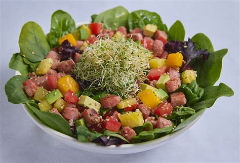 Ensalada Fresca Con Cubitos De At N Tuny Aleta Amarilla Recetas Tuny