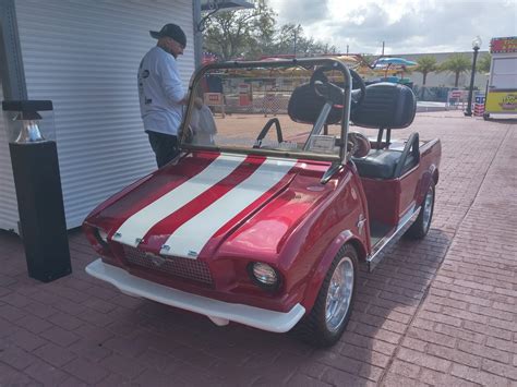 Stang Hot Rod Custom Golf Cart Body Kits Fits All Major Brands