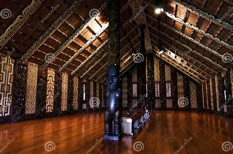 Maori Meeting House Marae Editorial Stock Photo Image Of Marae