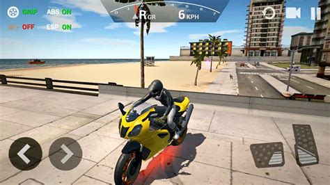 Ultimate Motorcycle Simulator New Yellow Sportbike Android