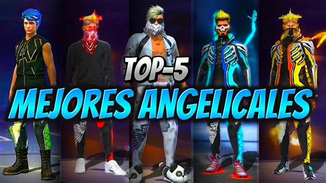 TOP 5 MEJOR PANTALONES ANGELICALES DE FREE FIRE NUEVOS ANGELICALES