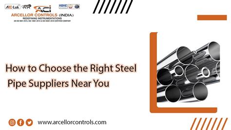 How To Choose The Right Steel Pipe Suppliers