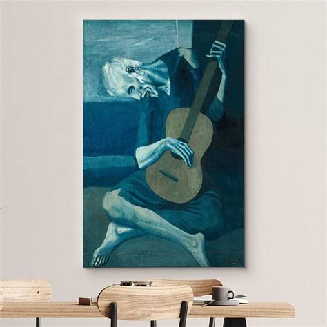 Pablo Picasso The Old Guitarist By Pablo Picasso Unframed Print Wayfair