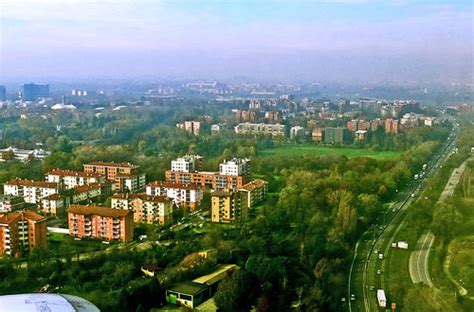 San Donato Milanese From Above 8 Landing At Linate Airport… Flickr