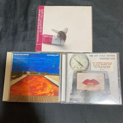 Yahoo オークション 3枚セットRED HOT CHILI PEPPERS レッドホ