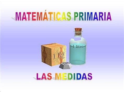 Medidas Ejercicios De Matem Ticas Primaria