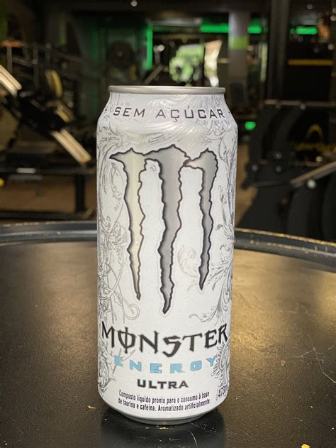 Energético Monster Ultra Lata 473ml Zero Açúcar Of Academia 24 Horas