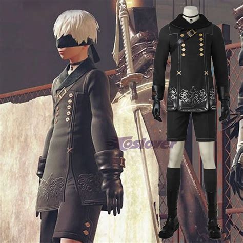 YoRHa No 9 Type S Costume NieR Automata 9S Game Cosplay Costume Outfit