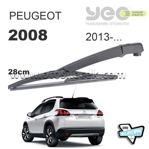 Peugeot 2008 Arka Silecek Kolu Set 2013 YEO WipeRear 29cm