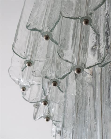 Rare Mid Century Italian Murano Chandelier By Toni Zuccheri For Venini