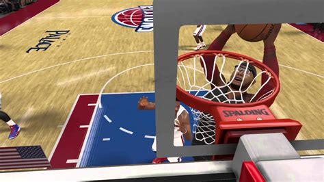 Nba K Mycareer Double Clutch Dunk Youtube