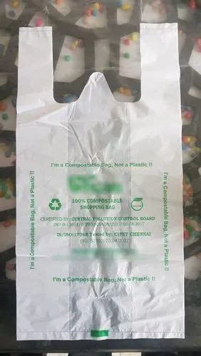 Printed Green Biodegradable Bags Capacity 5 Kg Thickness 20 To 60