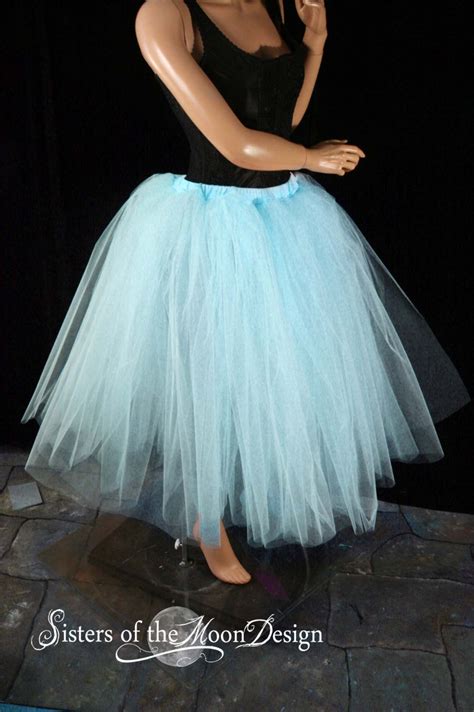 Adult Tutu Tea Length Romance Petticoat Skirt Poofy Bridal Etsy