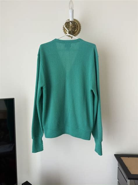 Vintage Izod Lacoste Green Cardigan Vintage Grailed