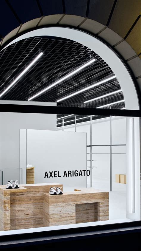 Axel Arigato Munich Store Retail Interior Retail Display Store