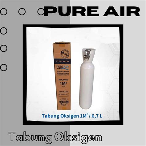 Jual Tabung Oksigen Pure Air M L Shopee Indonesia