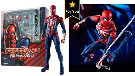 Level Up Your Spidey Shelf S H Figuarts Spider Man Ps Peter Parker