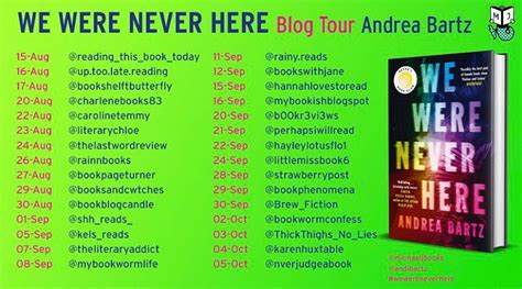 Blog Tour Book Review We Were Never Here By Andrea Bartz The