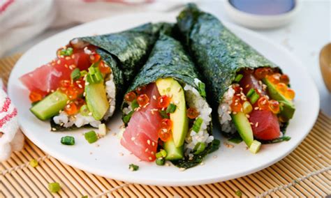 Temaki Sushi Hand Rolls