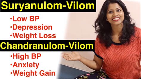 Suryanulom Vilom Chandranulom Vilom Step By Step Tutorial With