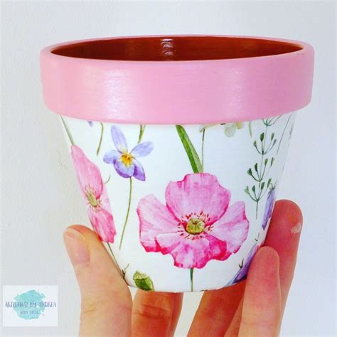 Diy Mod Podge Terra Cotta Pots Artofit