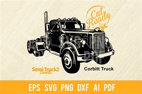 Semi Truck Svg Design Bundles