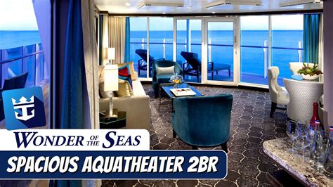 Wonder Of The Seas A1 Spacious Aquatheater Suite With Large Balcony