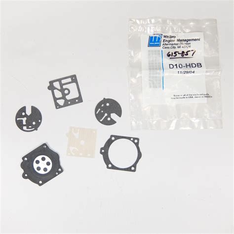 Walbro D Hdb Oem Gasket And Diaphragm Kit And Similar Items