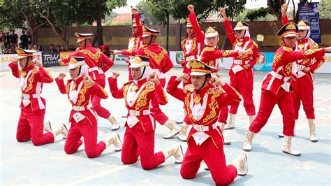 DANTON TERBAIK 3 PASKIBRA SMKN 1 BONGAS LKBB PALINDO DRILL TEAM