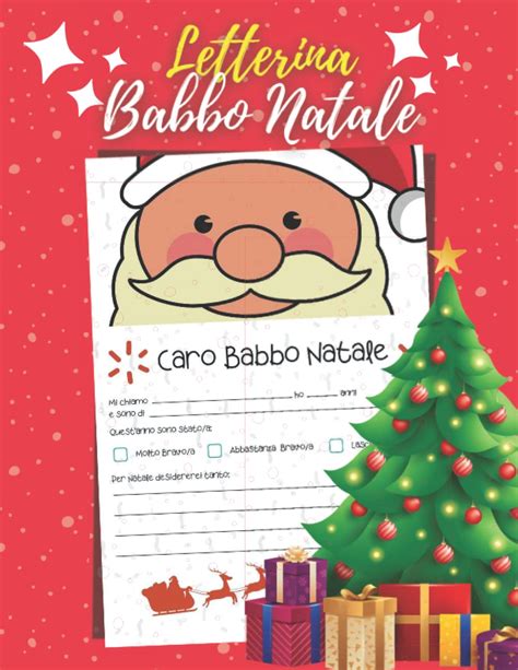 Buy Letterina Babbo Natale Kit Di Natale Con Buste Colorare Da