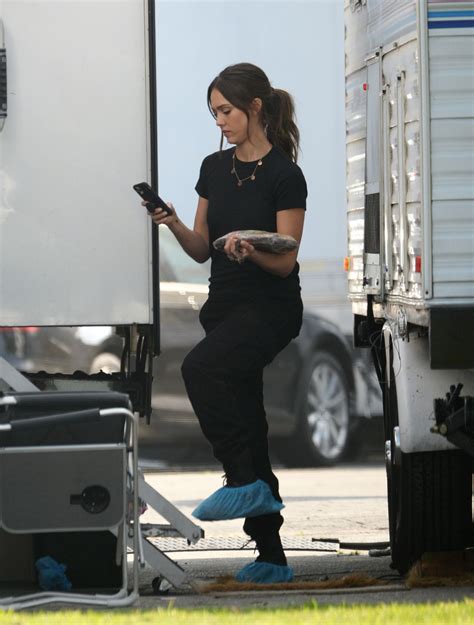 Jessica Alba - "L.A.'s Finest" Set in LA 02/20/2020 • CelebMafia