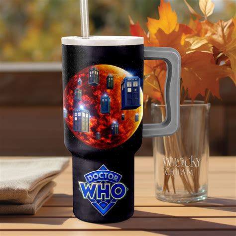 Doctor Who Tv Series Custom Stanley Quencher Oz Stainless Steel