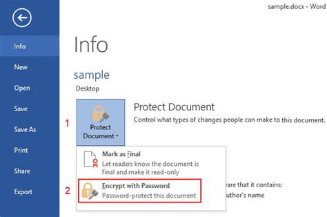 Top 6 Methods To Remove Password From Word Document