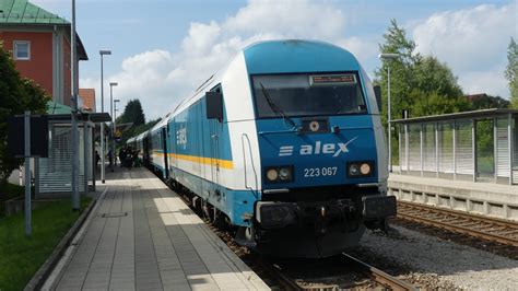 Mit Einem Alx Nach M Nchen Hbf Beim Ersten Zwischenhalt In