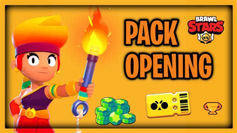 Pack Opening Brawl Stars Youtube