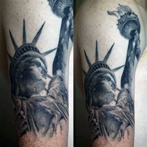 82 Tatuajes De La Estatua De La Libertad Con El Significado