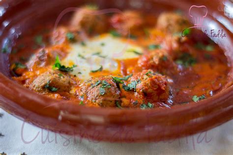 Tajine de Kefta aux œufs