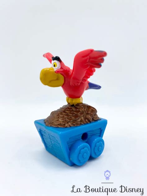 Figurine Iago Mcdonald S Disney Plastique Aladdin Perroquet Coffre