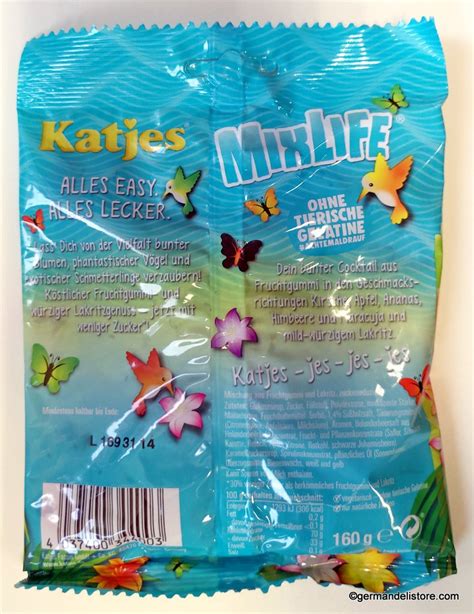 Katjes Mix Life Vegetarian Licorice Fruit Gum Assortment