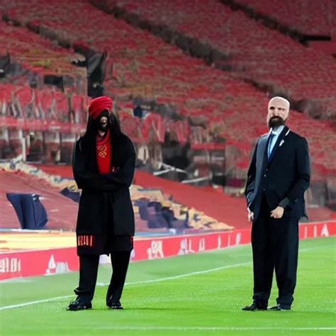 Osama Bin Laden As Manchester United Manager K Stable Diffusion