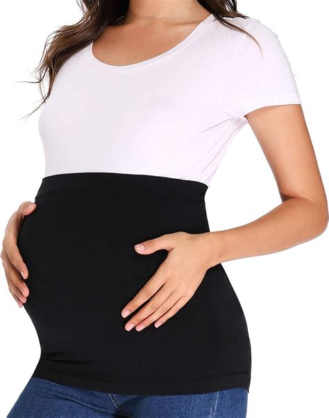 Corss1946 Maternity Belly Band For Pregnancy Supportsoft Seamless