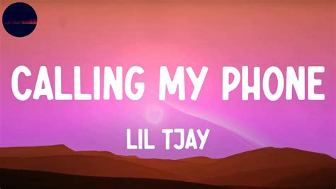 Lil Tjay Calling My Phone Lyrics Youtube