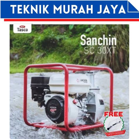 Jual Pompa Irigasi Sawah HONDA SANCHIN SC30XT Engine Pump Alkon 3 Inch