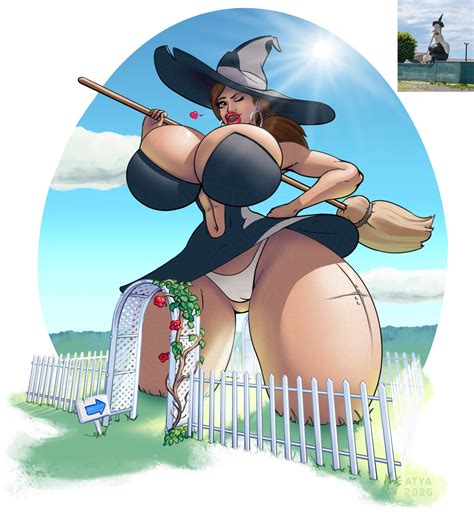 Witch Statue Reference By Atya Hentai Foundry