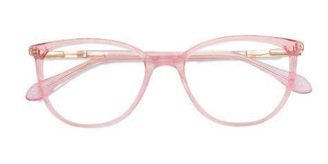 BICKENHILL 8 - Clear Pink Cat Eye Glasses | Specscart.®