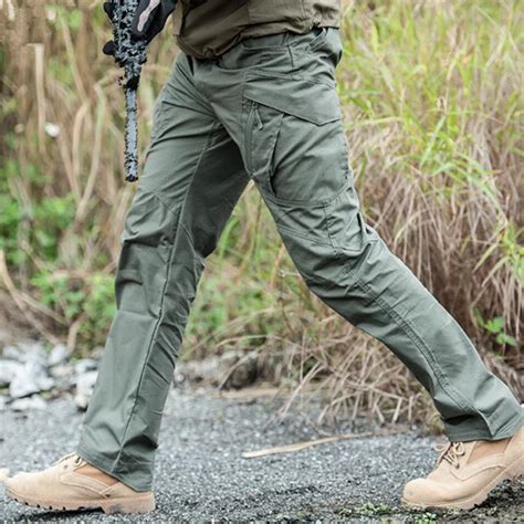 Ix9 Waterproof Tactical War Game Cargo Pants Mens For Summer Silm Casual Pants Mens Trousers