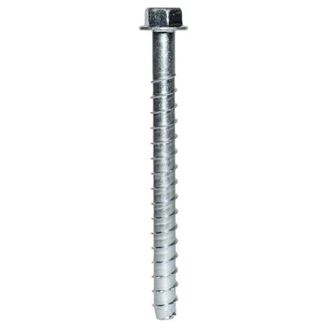 Simpson Strong Tie Titen Hd In X In Zinc Plated Heavy Duty