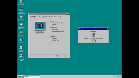 Windows 95 Build 440 Youtube