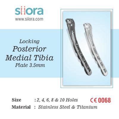 Locking Posterior Medial Tibia Plate Mm Business Product By Siora