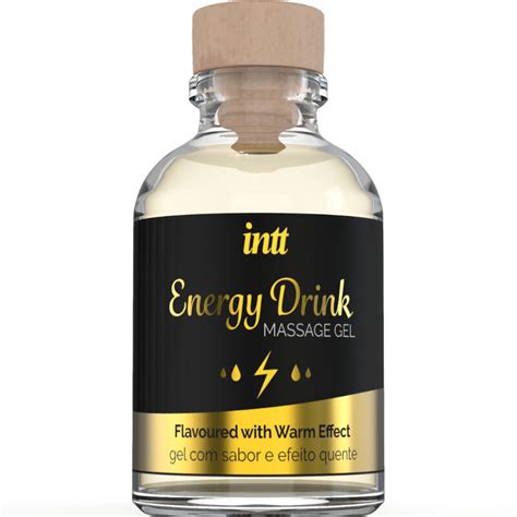 Intt Massage Oral Sex Gel De Massagem Energia Aromatizada Bebida E Efeito Aquecente